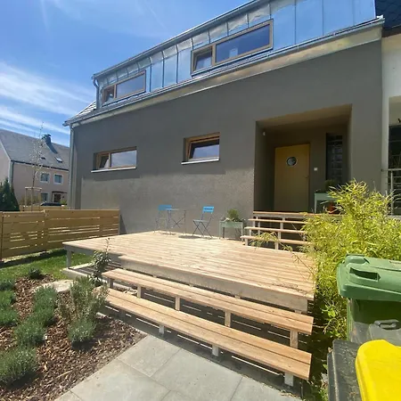 Lavendelhaus Unser Modernes Und Gemuetliches Im Fichtelgebirge Nyaraló *